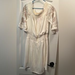 Womens Xhilaration Medium off the shoulder dress - Off white